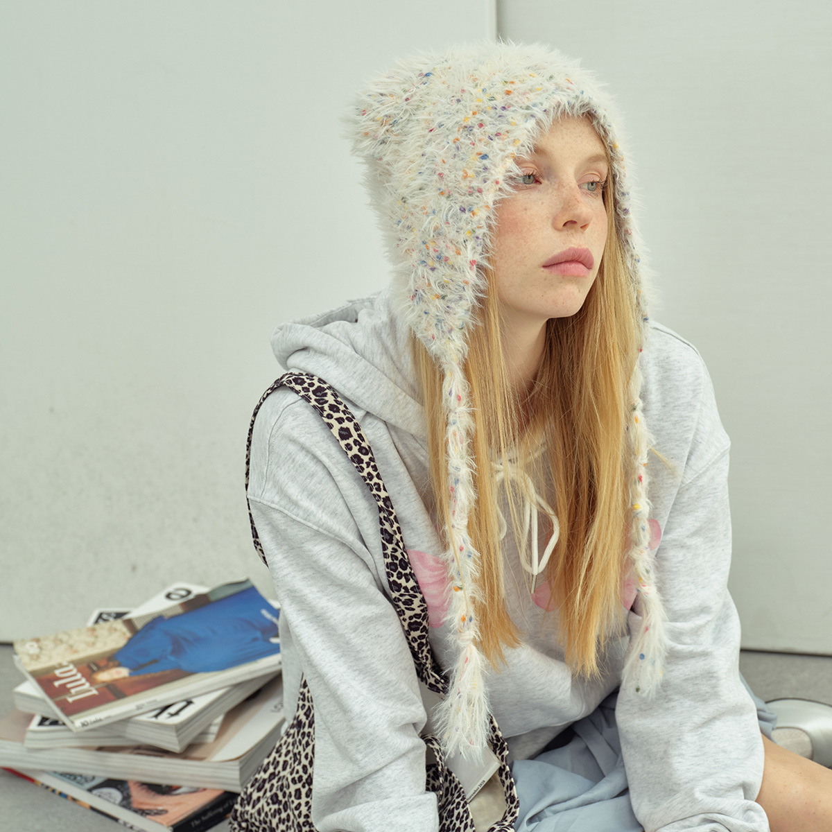 Y2K Women Furry Cat Ear Trappe - Trapper Hat Ear Flap review and price