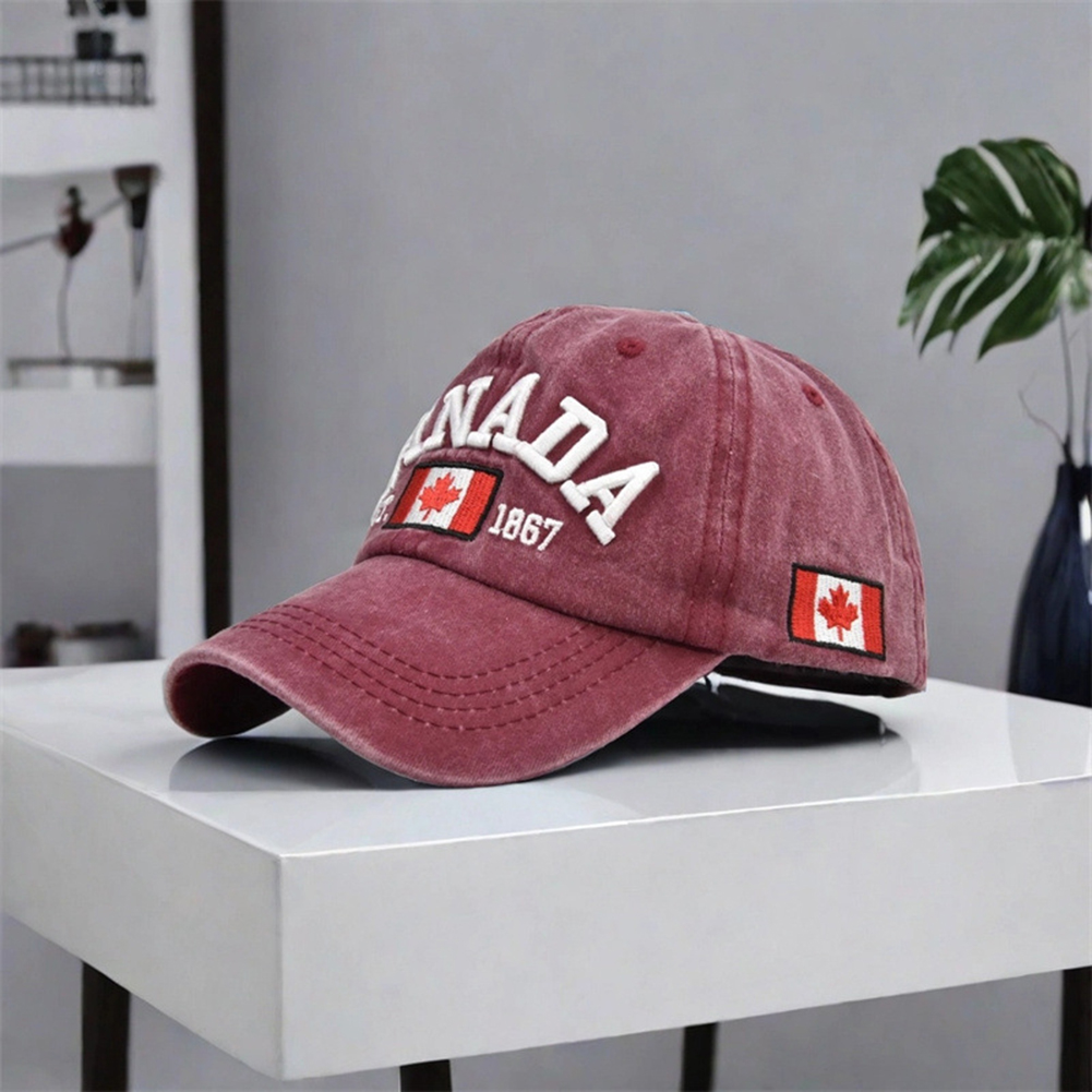 Canada Baseball Cap Maple Leaf - Dad Hat Cotton review and price