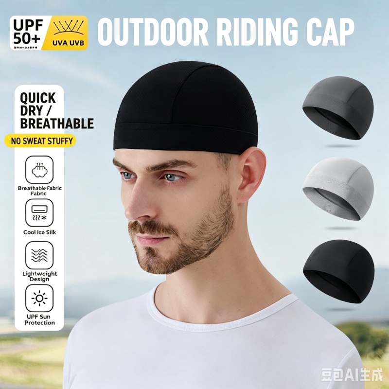 Summer Quick Dry Breathable Me - Skull Cap Helmet Liner review and price